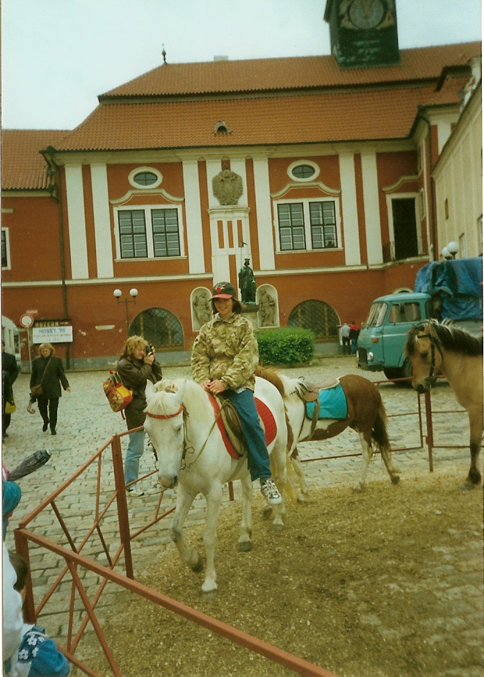 eliška na koníkovi
